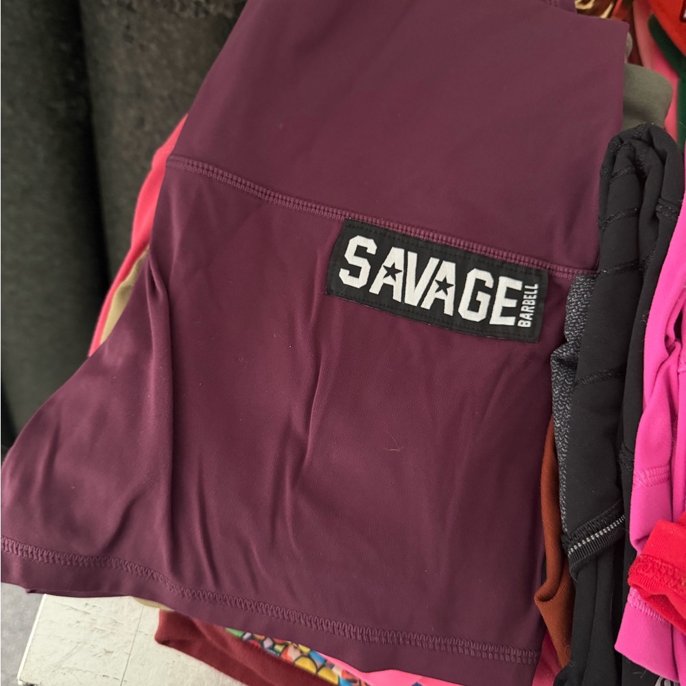 Savage Barbell Deep Purple Activewear